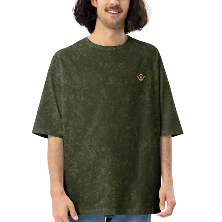 Designer skull oversized t-shirt