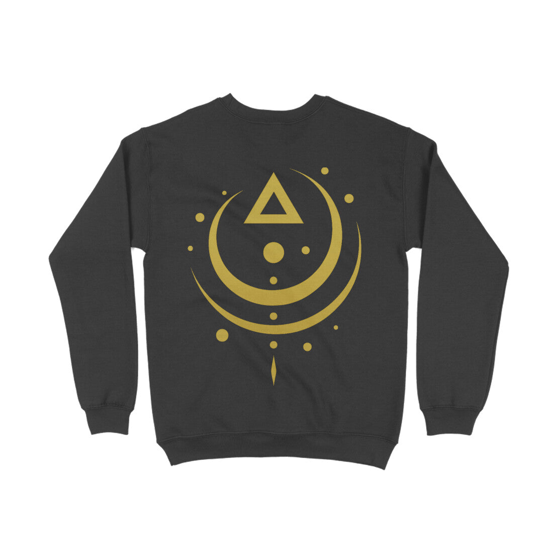 VVID Essentials – Sacred Geometry Gold Symbol Hoodie