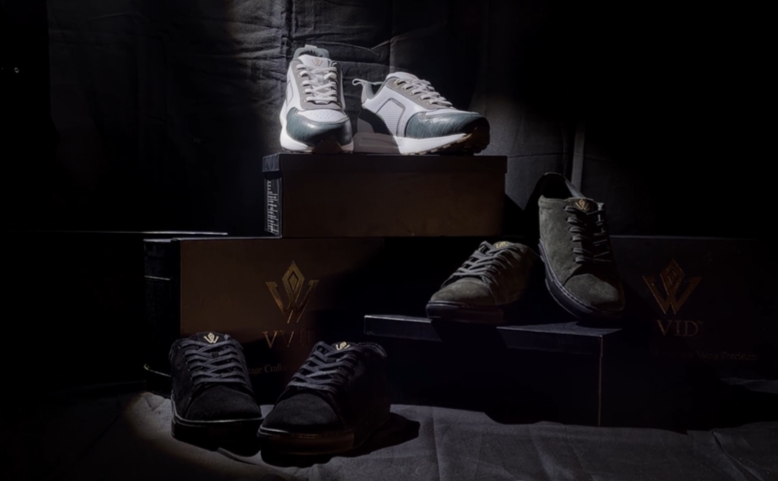 Premium Leather Sneaker collection cinematics By VVID